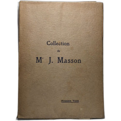 Collection de J. Masson - Première et Deuxième ventes - planches...