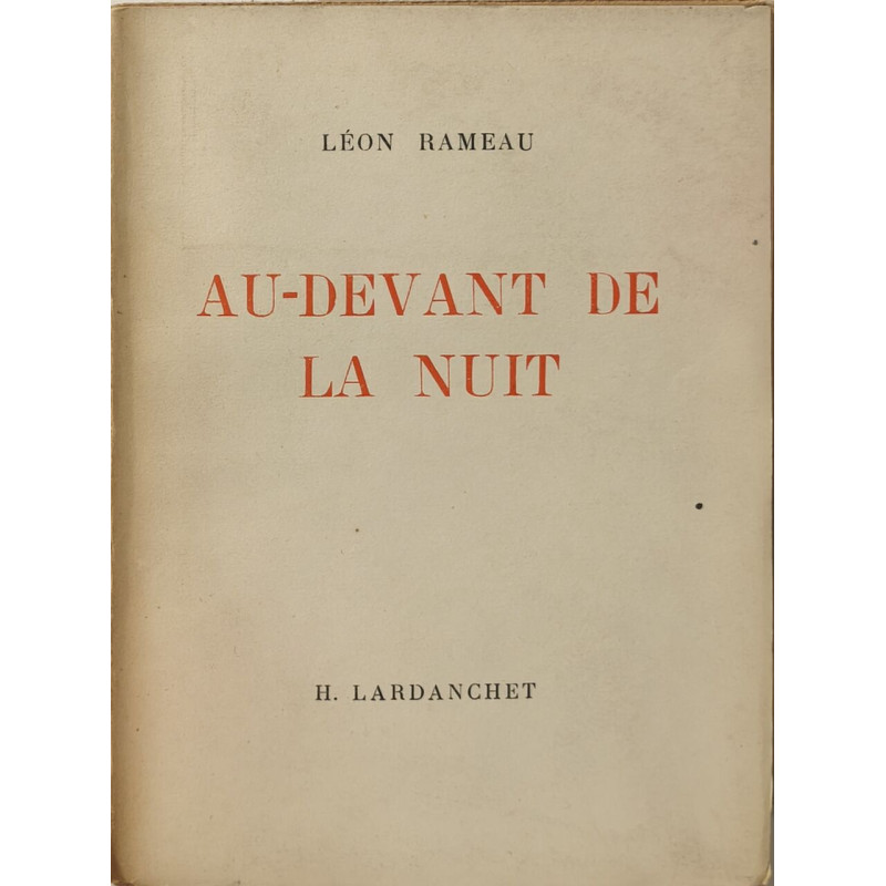 Au-devant de la nuit