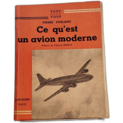 Ce qu'est un avion moderne