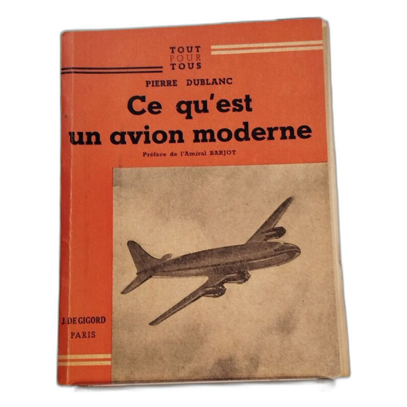 Ce qu'est un avion moderne