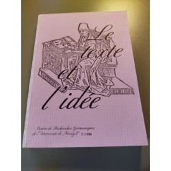 Le texte et l'idée 5/1990