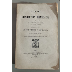 L'europe et la révolution française première partie les moeurs...