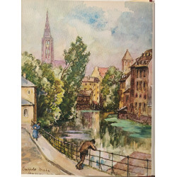 L'Alsace couverture illustrée par Berthold Mahn orné de 205...