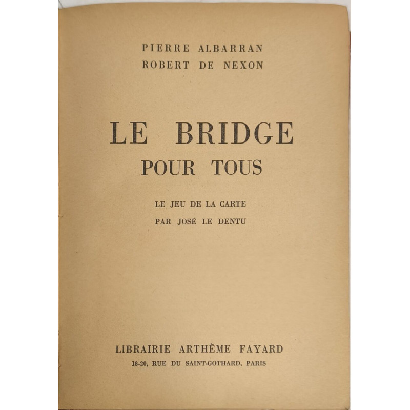Le Bridge pour tous