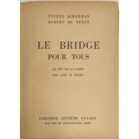 Le Bridge pour tous