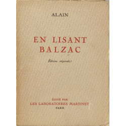 En lisant Balzac - Edition Originale de ALAIN