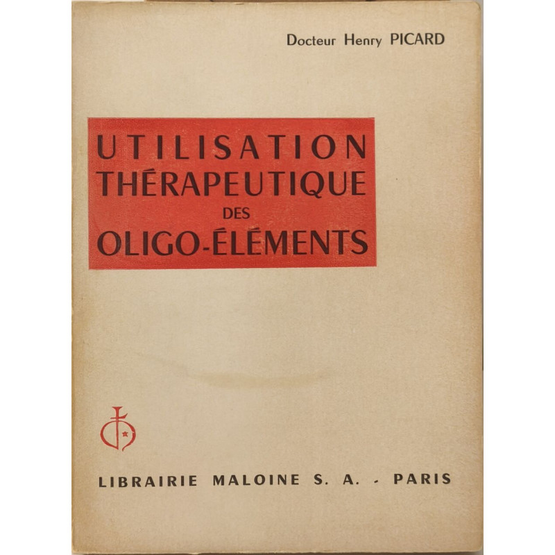 Utilisation thérapeutique des oligo-éléments