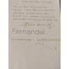 Fernandel - dédicacé par l'auteur