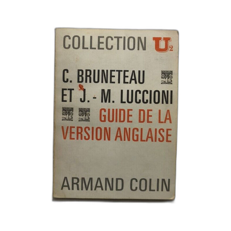 Guide de la version anglaise ouvrage bilingue français/anglais