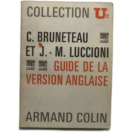 Guide de la version anglaise ouvrage bilingue français/anglais