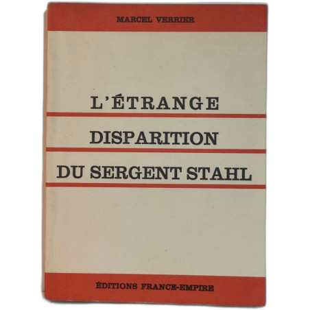 L'étrange disparition du sergent Stahl