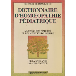 Dictionnaire d'homéopathie pédiatrique