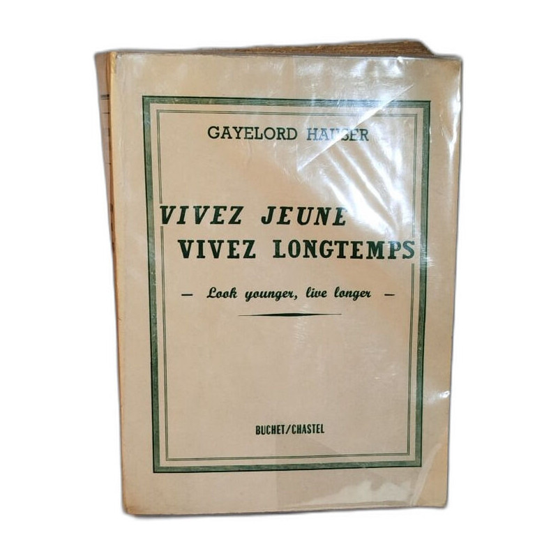 Vivez Jeune Vivez Longtemps