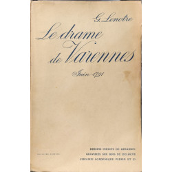 Le drame de varennes / juin 1791/ dessins de gérardin - gravures...