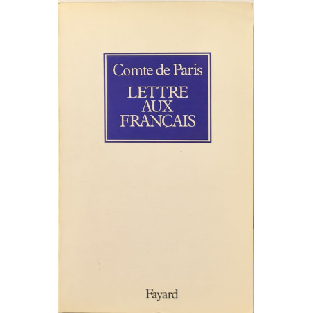 Lettre Aux Francais