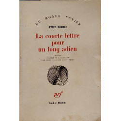 La courte lettre pour un long adieu