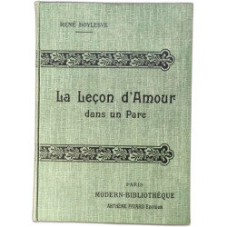 La Leçon d'Amour dans un parc - illustrations d'aprés les...