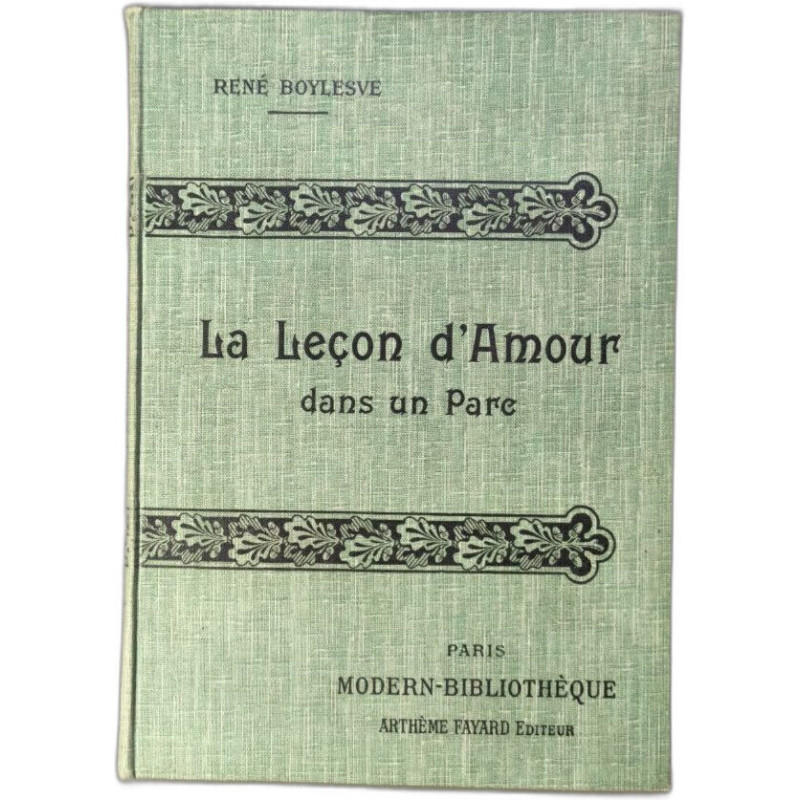 La Leçon d'Amour dans un parc - illustrations d'aprés les...