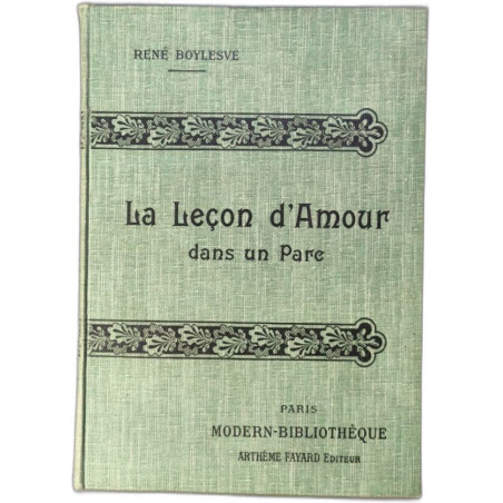La Leçon d'Amour dans un parc - illustrations d'aprés les...