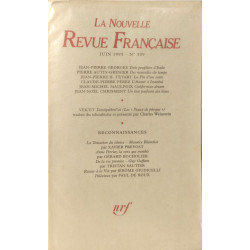 La nouvelle revue française n° 509 / EO numerotée sur velin ( n° 6)