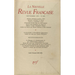 La Nouvelle Revue Française N°488 EO numérotée sur vélin (6)