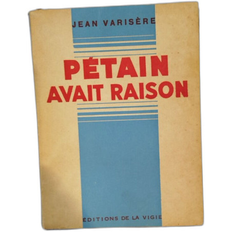 Pétain avait raison