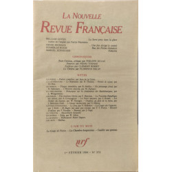 La Nouvelle Revue Française N°373 EO numérotée 6 sur vélin