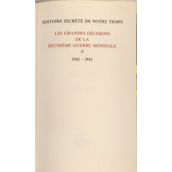 Les grandes décisions de la Deuxième Guerre mondiale tome 1 et 2