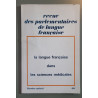 Revue des parlementaires de langue française la langue française...