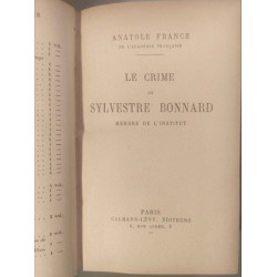 Le crime de sylvestre bonnard