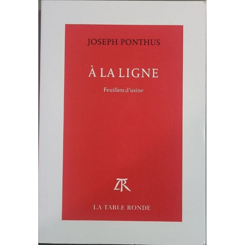 À la ligne feuillets d'usine