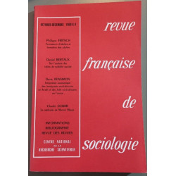Revue française de sociologie / octobre -decembre 1969