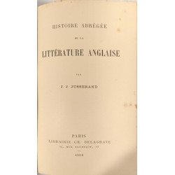 Histoire abrégée de la littérature anglaise