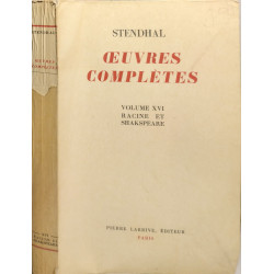 Racine et Shakspeare