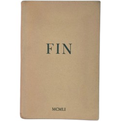 FIN exemplaire dédicacé