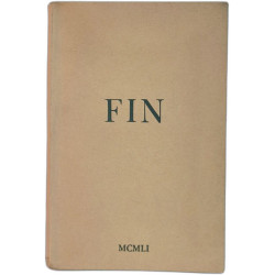 FIN exemplaire dédicacé