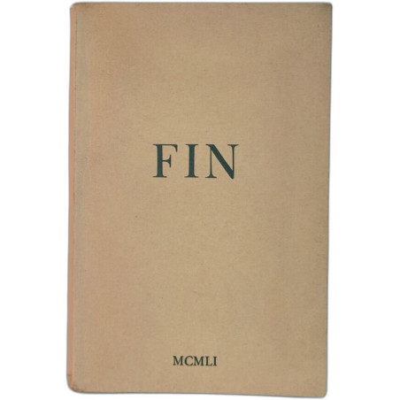 FIN exemplaire dédicacé