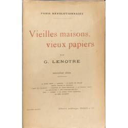 Vieilles maisons vieux papiers - deuxième série - deuxième édition