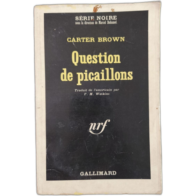 Question de picaillons