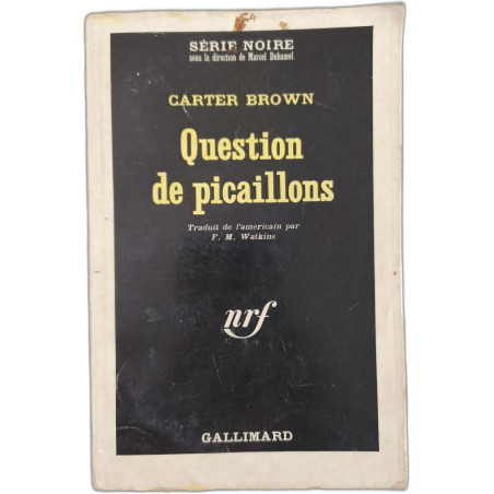 Question de picaillons