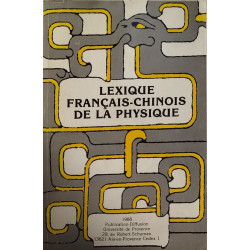 Lexique Français-Chinois de la Physique