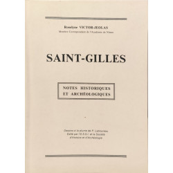 Saint-Gilles ouvrage avec grande carte dépliante en fin