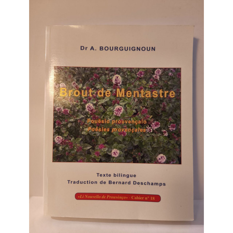 Brout de Mentastre dédicacé