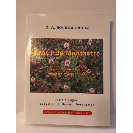 Brout de Mentastre dédicacé