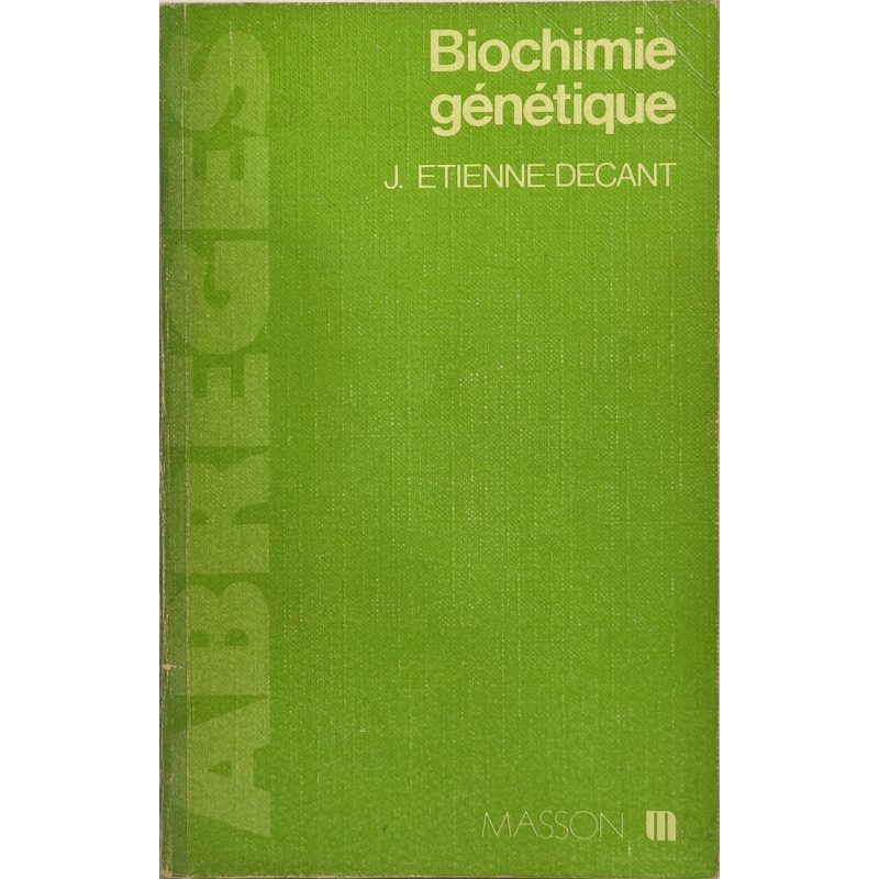 Biochimie génétique