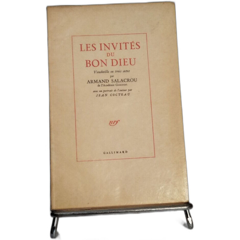 Les Invités du Bon Dieu/EO numérotée/ portrait de l'auteur en...