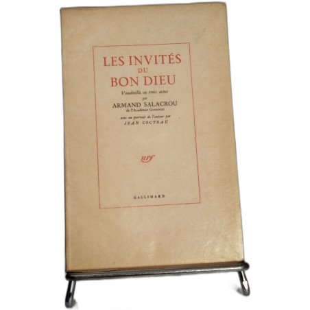 Les Invités du Bon Dieu/EO numérotée/ portrait de l'auteur en...