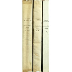 Civilisation grecque (3 vols) tome I de l'iliade au parthéon tome...