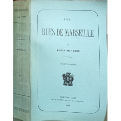 Les rues de marseille / tome 3