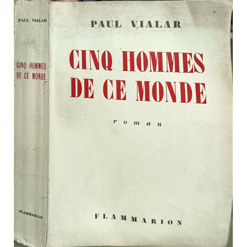 Cinq hommes de ce monde dédicacé par l'auteur